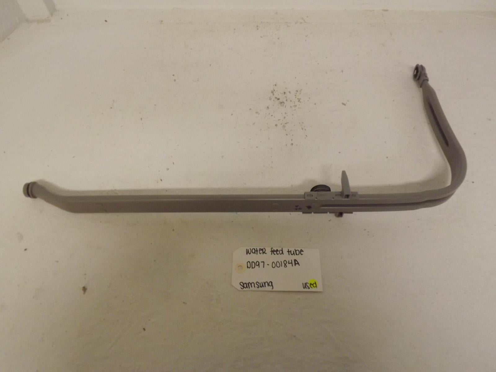 Samsung Dishwasher DD97-00184A Water Feed Tube Used Samsung Dishwasher DD97-00184A Water Feed Tube Used